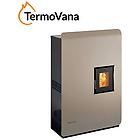 Termovana stufa a pellet 7,0 kw wave 8.0 tortora cod. 2000056070