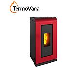 Termovana stufa a pellet 11,9 kw king 14.0 rossa cod. 2000059012