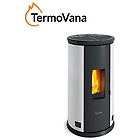 Termovana stufa a pellet 10,5 kw fancy 12.0 bianca cod. 2000028097