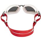 Aquasphere aqua sphere kayenne pro.a occhialini da nuoto white/red/dark grey