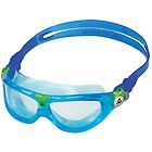 Aquasphere aqua sphere seal kid2 18.a mascherina da nuoto bambino blue/green