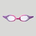 Arena occhialini spider da bambina rosa-viola lente chiara