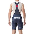 Castelli competizione bib quickstep pantaloni bici con bretelle uomo blue m