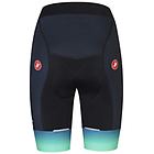 Castelli dolomites w pantaloni corti bici donna black 2xl
