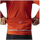 Castelli go giacca ciclismo uomo fiery red/silver gray 2xl