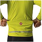 Castelli go giacca ciclismo uomo chartreuse/dark gray 2xl