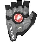Castelli rosso corsa espresso guanto ciclismo black s