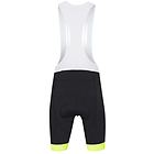 Hot Stuff race bibtight pantalone ciclismo uomo black/yellow m