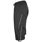 Hot Stuff rain pants short pantaloni corti antipioggia uomo black s