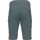 Norrona fjørå flex1 heavy duty pantaloncini ciclismo uomo green/orange s