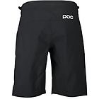 Poc w's essential enduro pantaloncini mtb donna black l