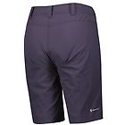 Scott trail flow w pantaloni corti mtb donna dark purple xs