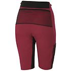 Sportful supergiara overshort pantalone da ciclismo donna red m