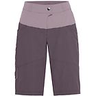 Vaude qimsa pantaloncino mtb donna light violet i40 d36