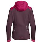 Vaude qimsa softshell giacca ciclismo donna red i46 d42