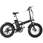 Smartway bicicletta elettrica monster bike pieghevole m1 ruote 20'' autonomia 40km-  matt black