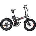 Teklio bicicletta fat bike elettrico tf1r2scg