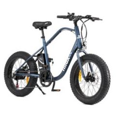 Nilox bicicletta j3 plus citybike ruote 20''- freni a disco velocità max 25km/h blu petrolio