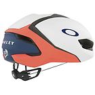 Oakley aro5 europe casco ciclismo white/blue l (56-60 cm)