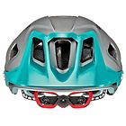 Uvex quatro integrale casco mtb grey/green 56/61