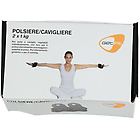 Get Fit polsiere/cavigliere 2 x 1 kg black 2 x 1 kg