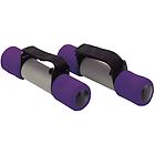 Get Fit soft dumbbell set asa052 manubri fitness violet