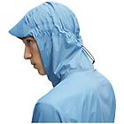 On weather jacket m giacca running uomo light blue/grey l