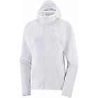 Salomon agile fz hoodie giacca trail running donna white xl