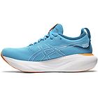 Asics gel nimbus 25 scarpe running neutre uomo light blue/orange 8 us