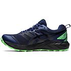 Asics gel sonoma 6 gtx scarpe trail running uomo dark blue/black/green 9,5 us
