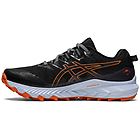 Asics gel trabuco 10 w scarpe trail running donna black/orange 7 us