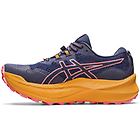 Asics trabuco max 2 scarpe trail running donna dark blue/orange 6,5 us