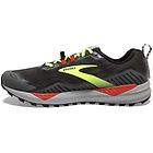 Brooks cascadia 15 scarpe trail running uomo black/yellow 11 us