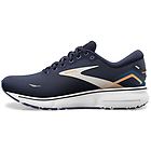 Brooks ghost 15 scarpe running neutre uomo blue/orange/white 10,5 us