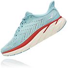 Hoka clifton 8 scarpa running donna light blue 9 us