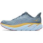 Hoka clifton 8 scarpe running neutre uomo blue/yellow 10 us