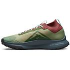 Nike react pegasus trail 4 gore-tex scarpe trail running uomo light green/orange 9,5 us