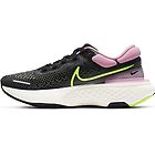 Nike zoomx invincible run flyknit scarpe running neutre donna black/pink 8 us
