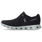 On cloud 5 scarpe natural running dna black/light blue 6 us