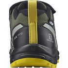 Salomon xa pro v8 clima™ waterproof scarpe trailrunning bambino dark green/black 26