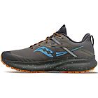 Saucony ride 15 tr scarpe trailrunning uomo grey/orange 10 us