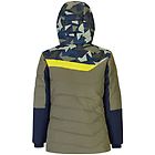 Meru hood camo giacca da sci ragazzo green 152