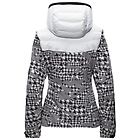 Toni agatha print giacca da sci donna white/black i42 d36