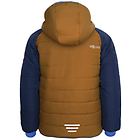 Trollkids kids hafjell snow pro giacca da sci bambino brown/blue 128