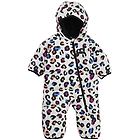 Burton infant buddy bunting tuta da sci bambino white/multicolor 9m