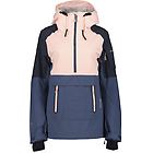 Icepeak carlisle anorak giacca da sci donna blue/light pink 34