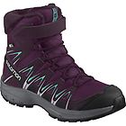 Salomon xa pro 3d winter ts cswp jr scarpa invernale bambino dark purple 34