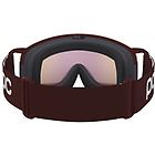 Poc nexal mid clarity maschera da sci dark red