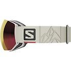 Salomon radium pro sigma maschera da sci white/red