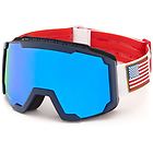 Briko lava ussa maschera sci red/blue/white